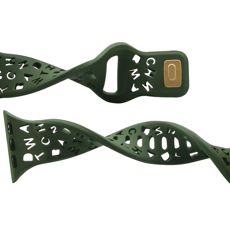 Super cool Universal Apple Silikone Rem - Grøn#serie_6