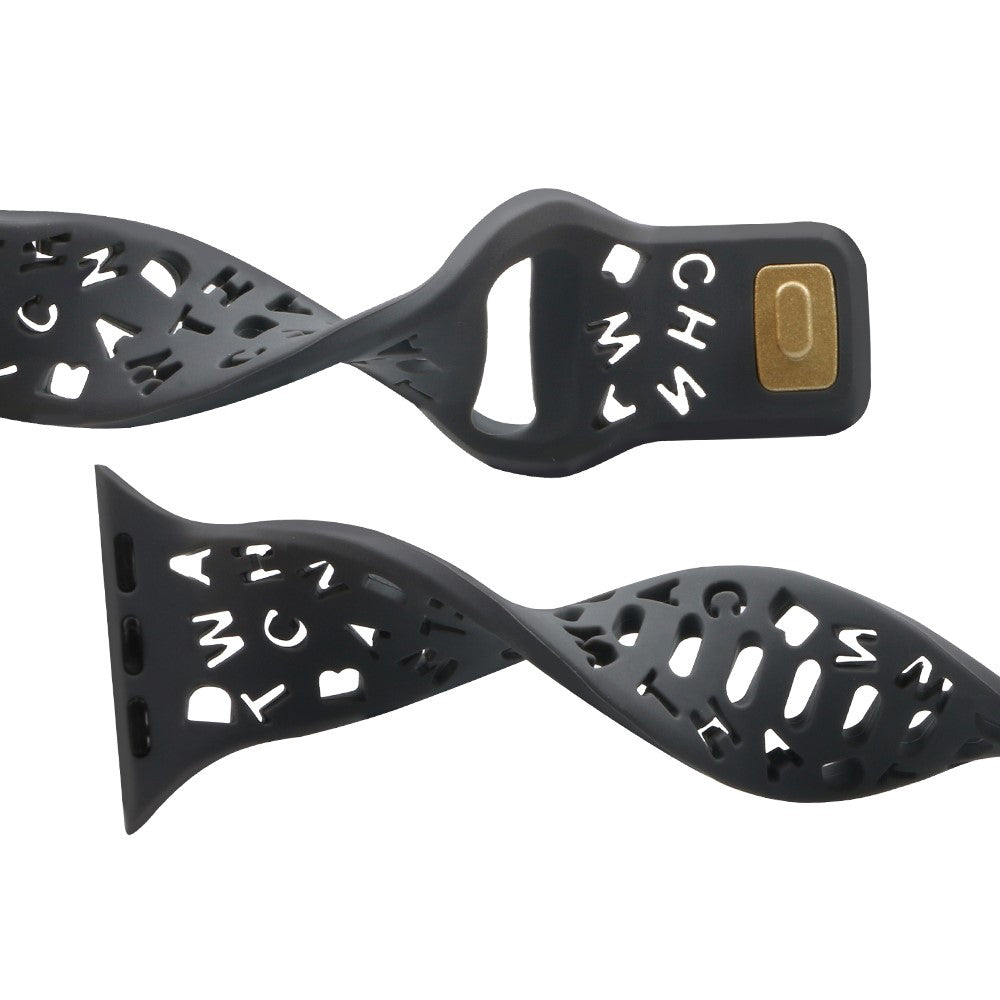 Super cool Universal Apple Silikone Rem - Sølv#serie_9