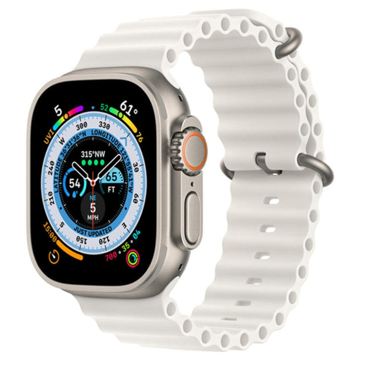 Super sejt Universal Apple Silikone Rem - Hvid#serie_1