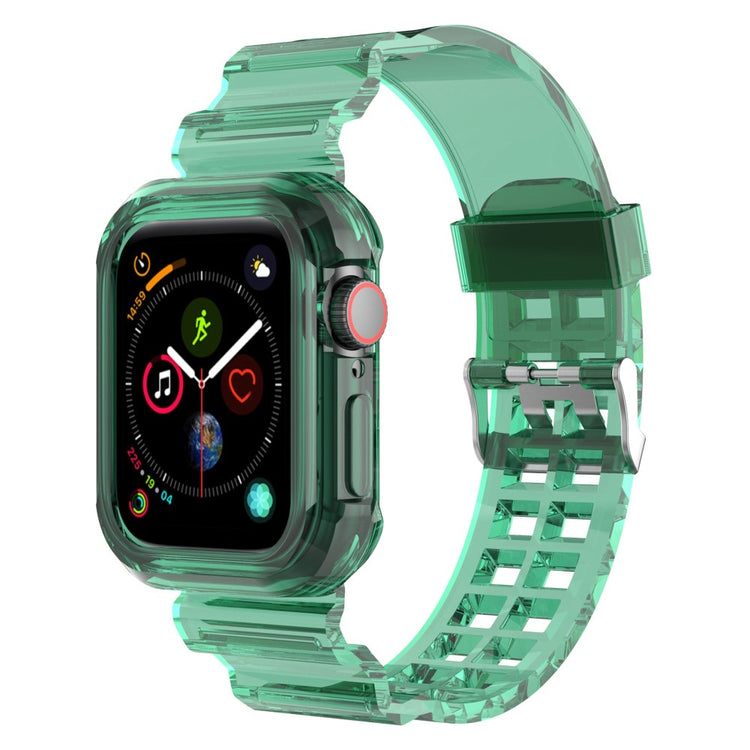 Rigtigt fint Universal Apple Silikone Rem - Grøn#serie_4