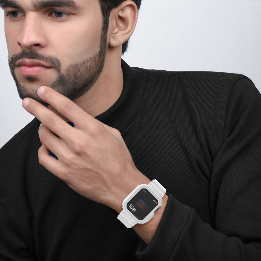 Mega pænt Universal Apple Silikone Rem - Hvid#serie_2