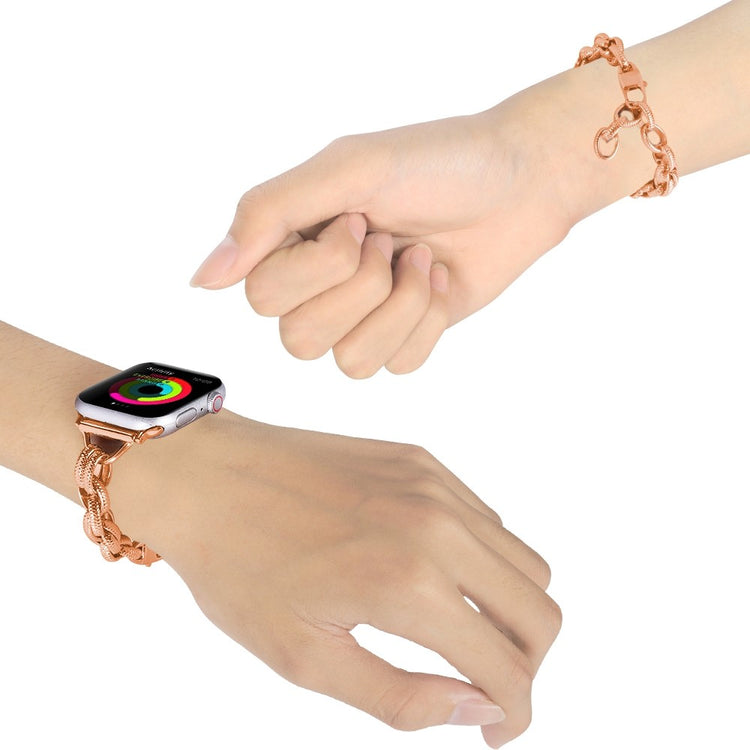 Helt vildt kønt Universal Apple Metal Rem - Pink#serie_3