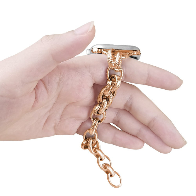 Helt vildt kønt Universal Apple Metal Rem - Pink#serie_3