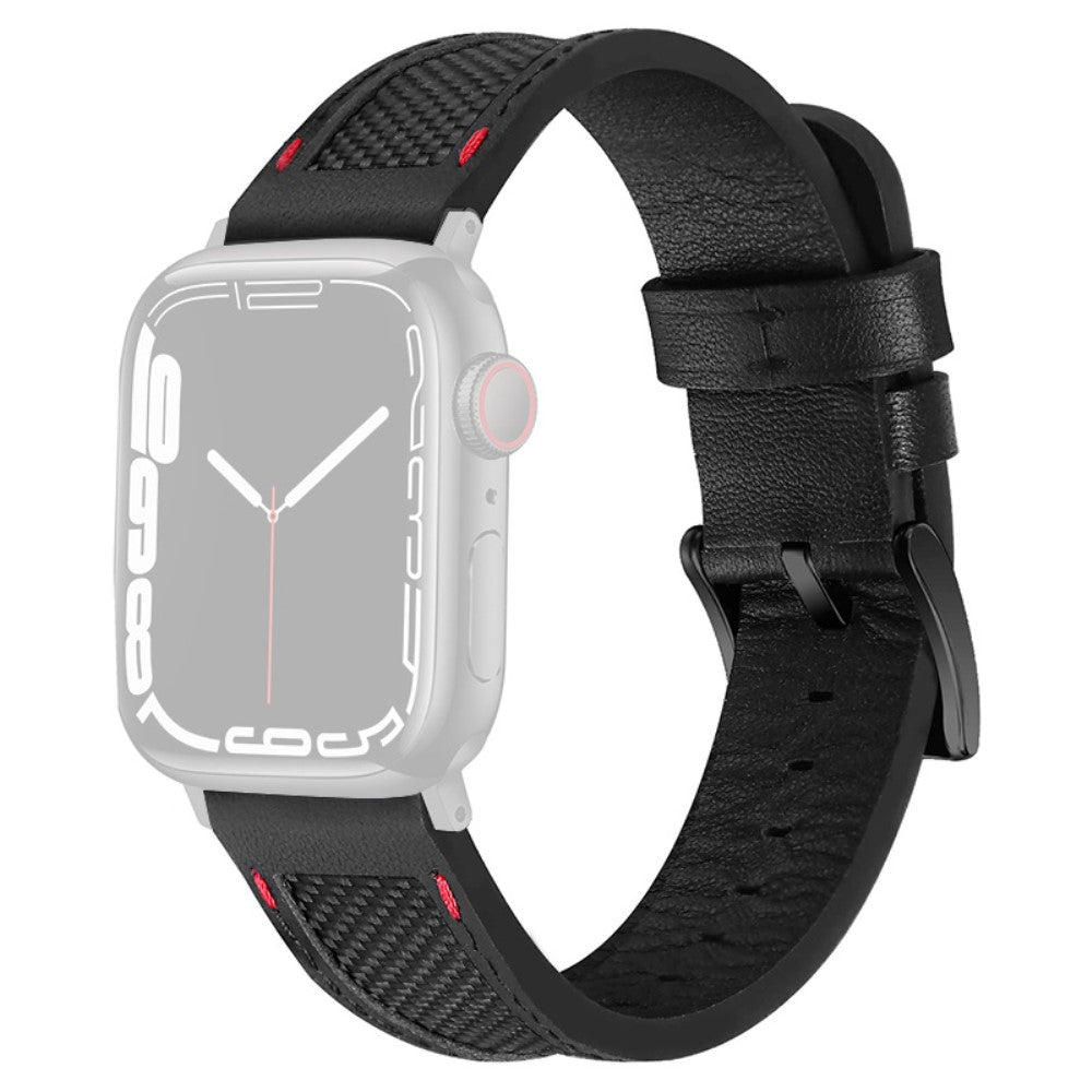 Fortrinligt Universal Apple Γgte lΓ¦der og Nylon Rem - Sort#serie_1