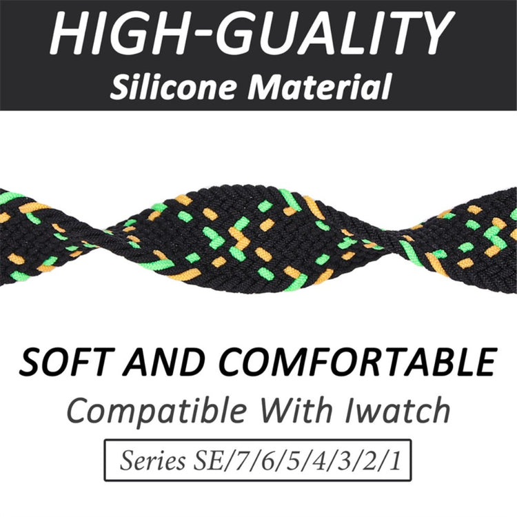 Smuk Universal Apple Nylon Rem - Størrelse: M - Grøn#serie_6