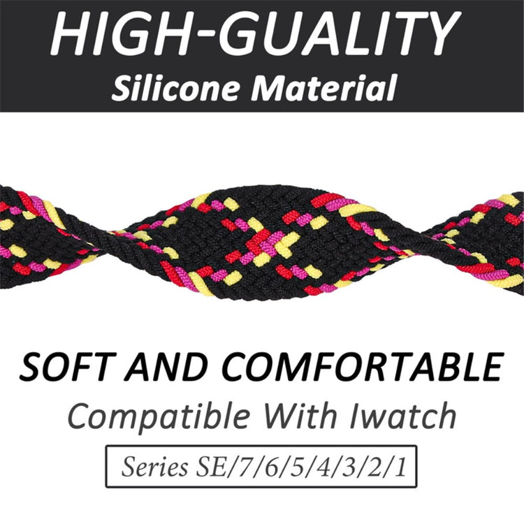 Super hårdfør Universal Apple Nylon Rem - Størrelse: S - Rød#serie_4