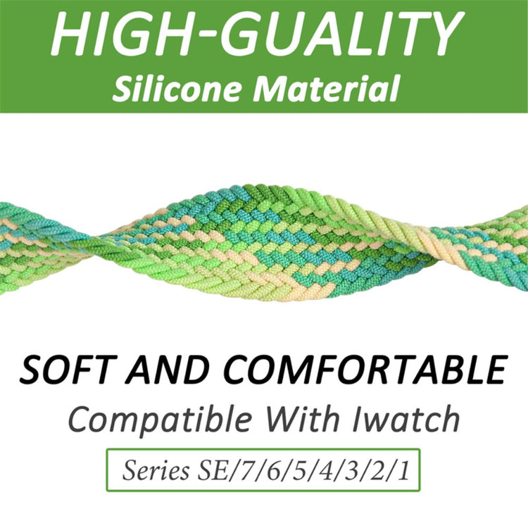 Super hårdfør Universal Apple Nylon Rem - Størrelse: S - Grøn#serie_7