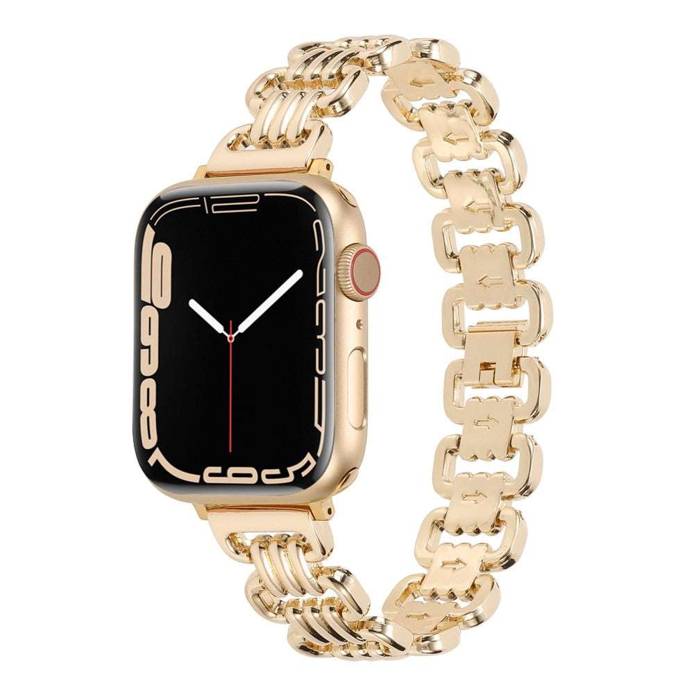 Meget fed Universal Apple Metal Rem - Guld#serie_2