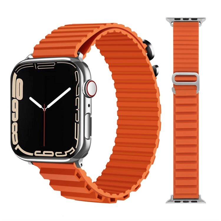 Vildt sejt Universal Apple Silikone Rem - Orange#serie_2