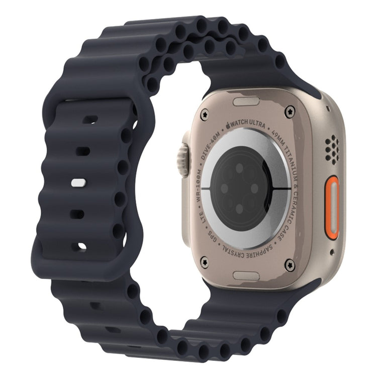 Meget fed Universal Apple Silikone Rem - Sort#serie_12