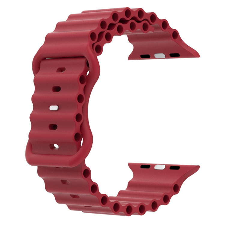 Meget fed Universal Apple Silikone Rem - Rød#serie_2