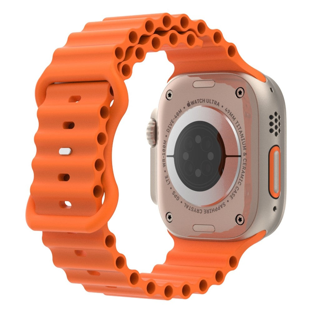 Meget fed Universal Apple Silikone Rem - Orange#serie_4