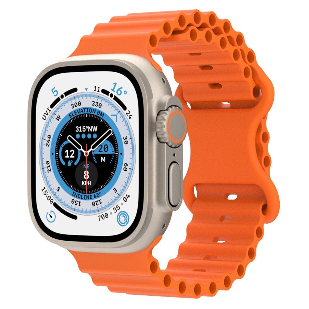 Meget fed Universal Apple Silikone Rem - Orange#serie_4