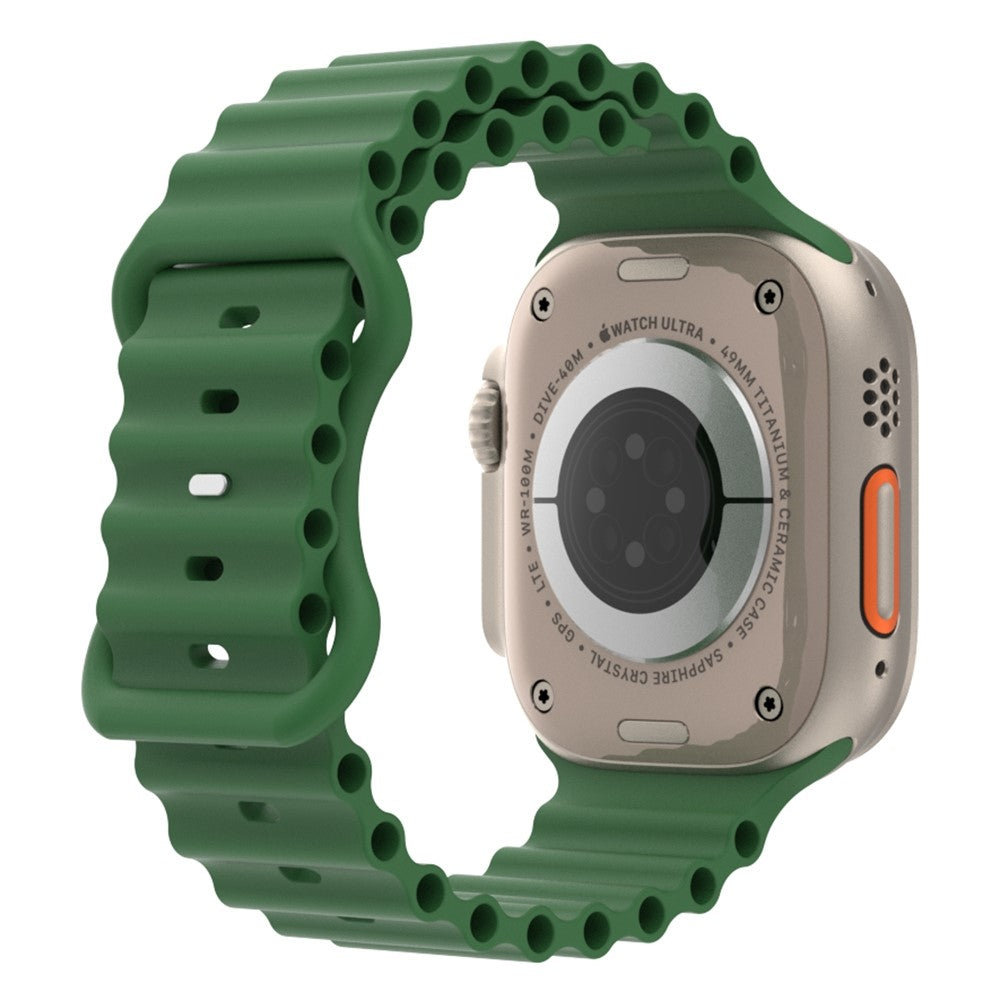 Meget fed Universal Apple Silikone Rem - Grøn#serie_9