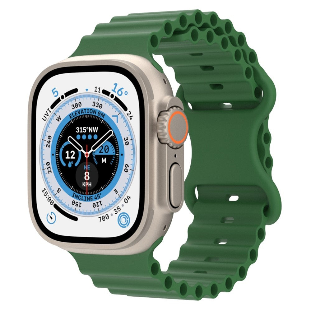 Meget fed Universal Apple Silikone Rem - Grøn#serie_9