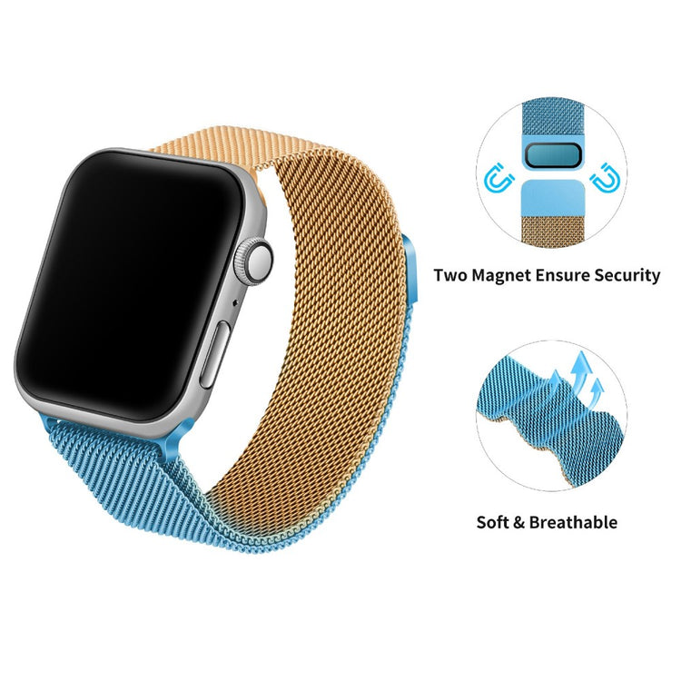 Helt vildt fantastisk Universal Apple Metal Rem - Blå#serie_2