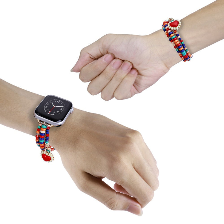 Rigtigt pænt Universal Apple Plastik Rem - Rød#serie_3