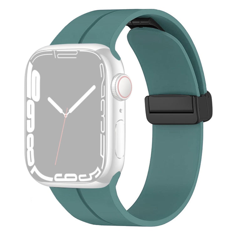Rigtigt nydelig Universal Apple Silikone Rem - Grøn#serie_15