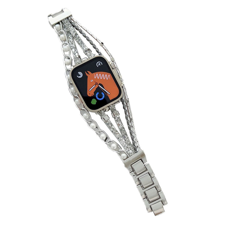 Vildt nydelig Universal Apple  Rem - Sølv#serie_3