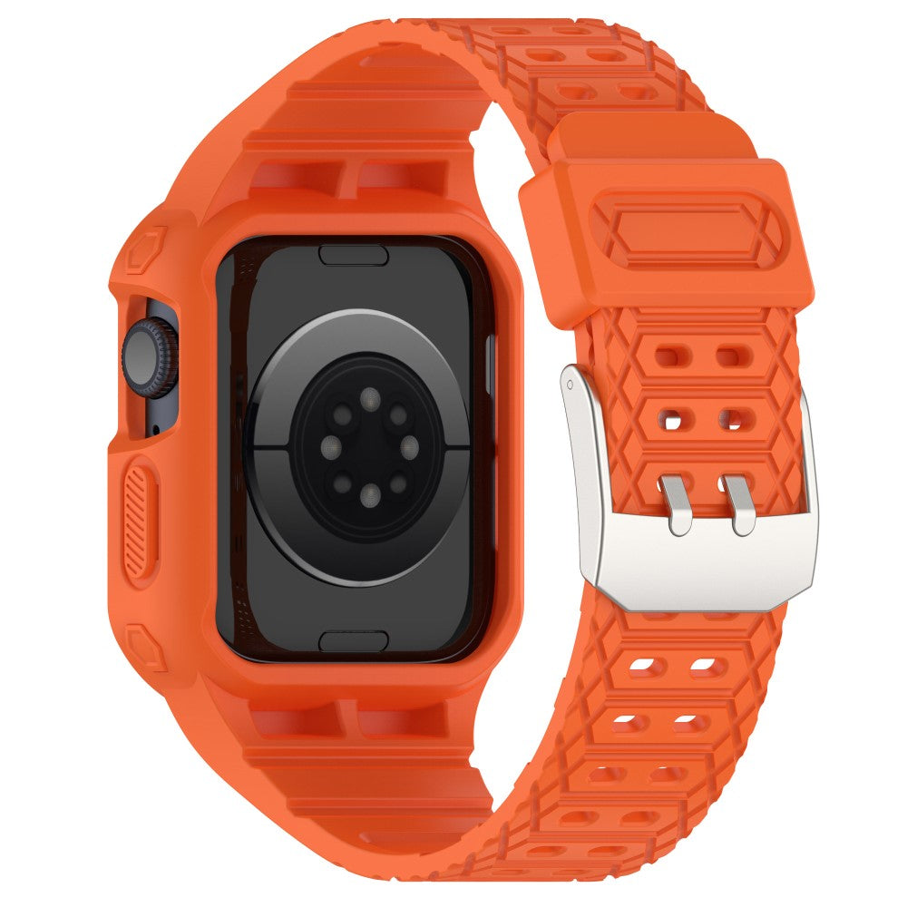Meget Skøn Plastik Universal Rem passer til Apple Smartwatch - Orange#serie_4