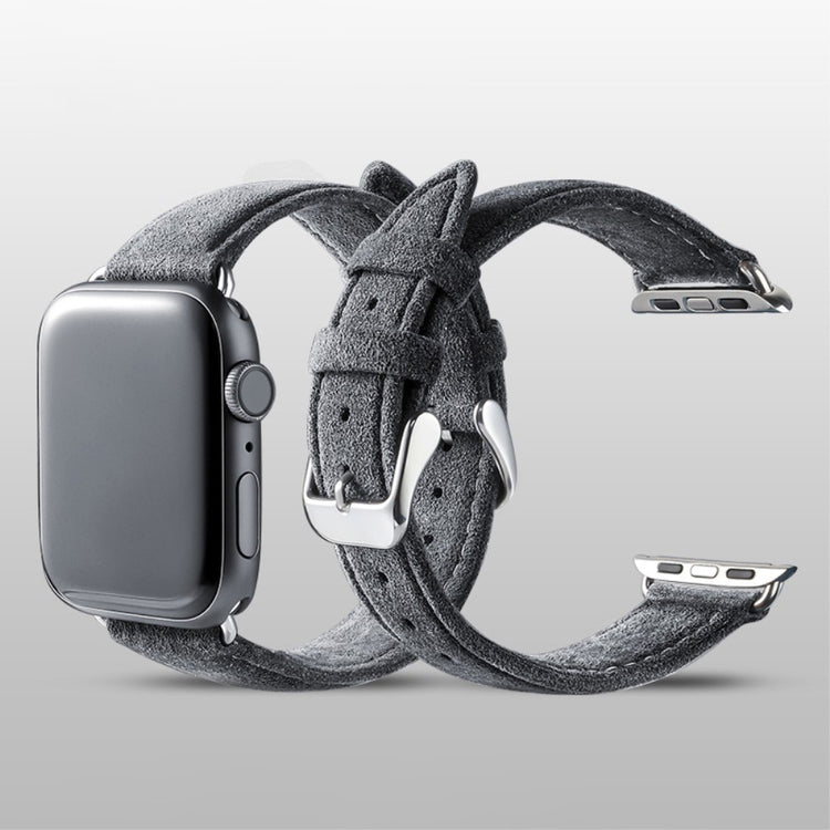 Super Elegant Kunstlæder Universal Rem passer til Apple Smartwatch - Blå#serie_2