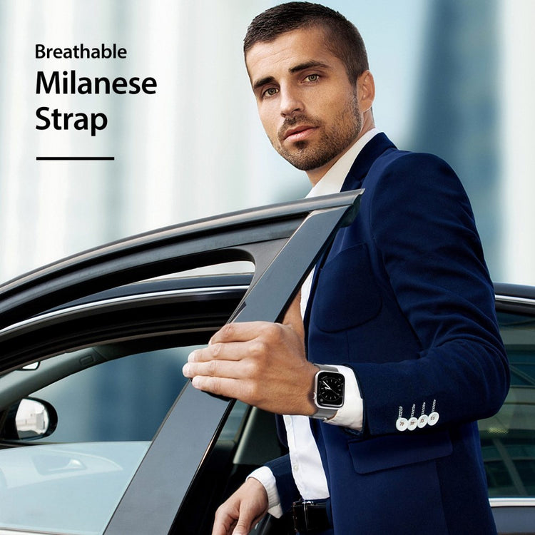 Vildt fint Universal Apple Metal Urrem - Sølv#serie_3