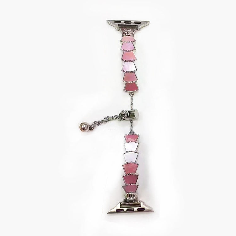 Sejt Universal Apple Metal og  Rhinsten Urrem - Sølv#serie_10