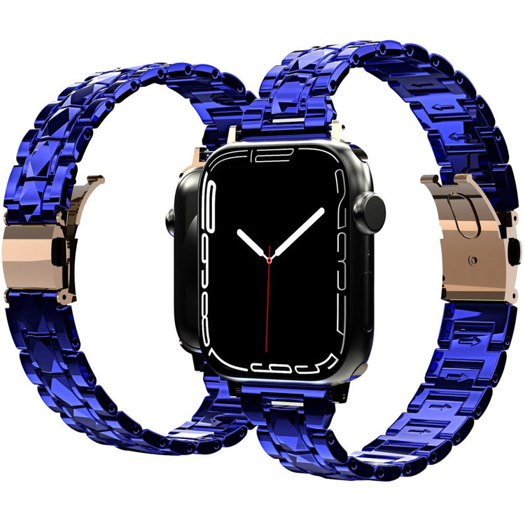 Helt vildt skøn Universal Apple Plastik Urrem - Blå#serie_5