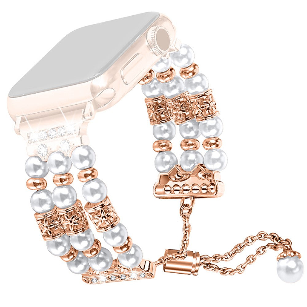 Vildt flot Universal Apple Metal, Plastik og Rhinsten Rem - Pink#serie_3