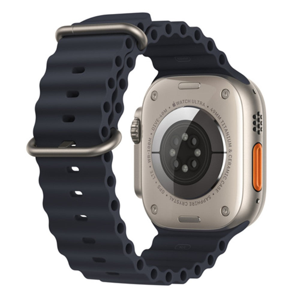 Nydelig Universal Apple Silikone Rem - Sort#serie_2