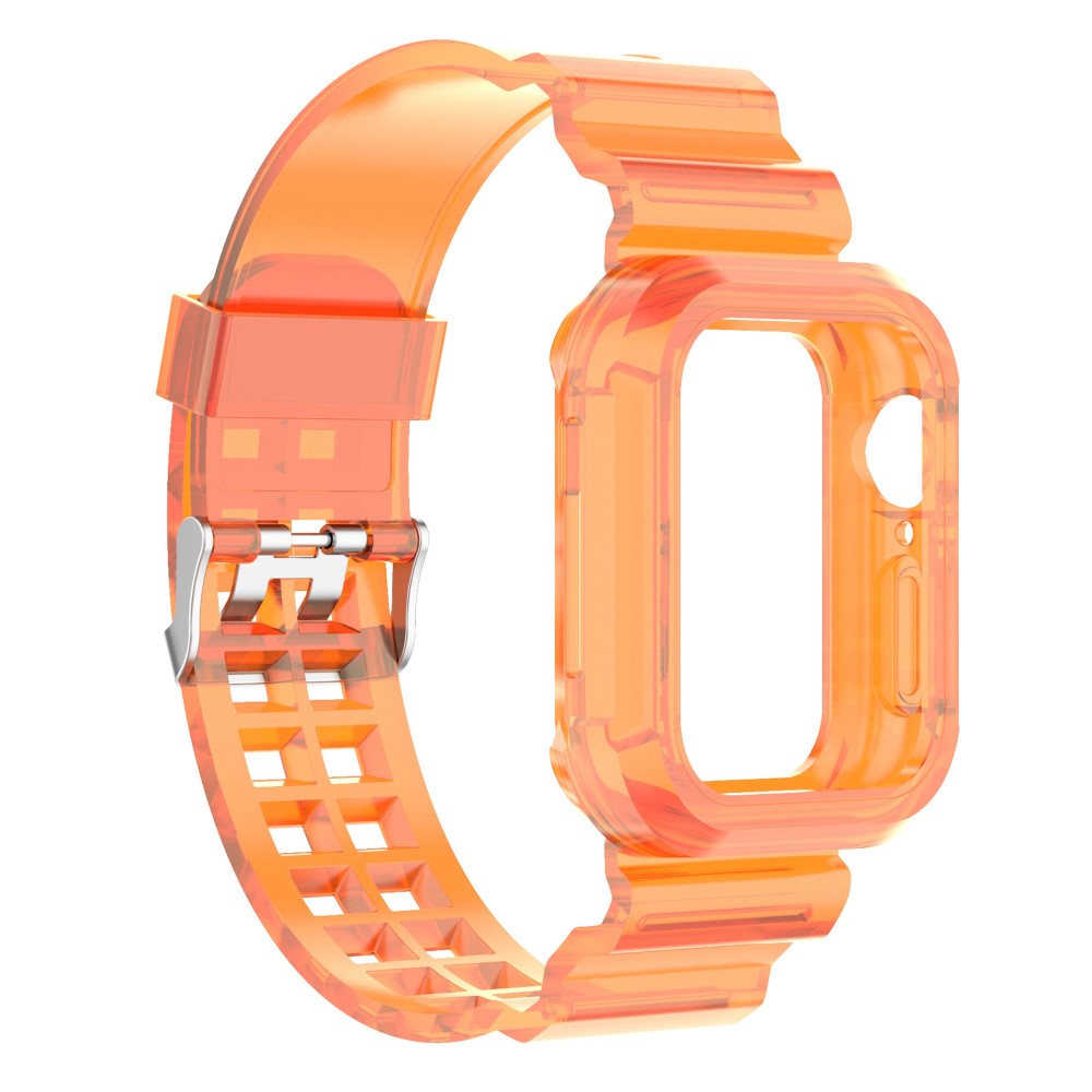 Pænt Universal Apple Silikone Rem - Orange#serie_3