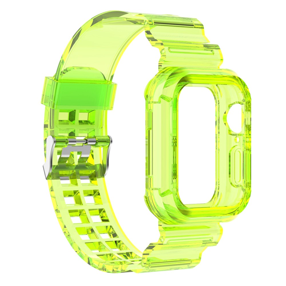 Pænt Universal Apple Silikone Rem - Gul#serie_6