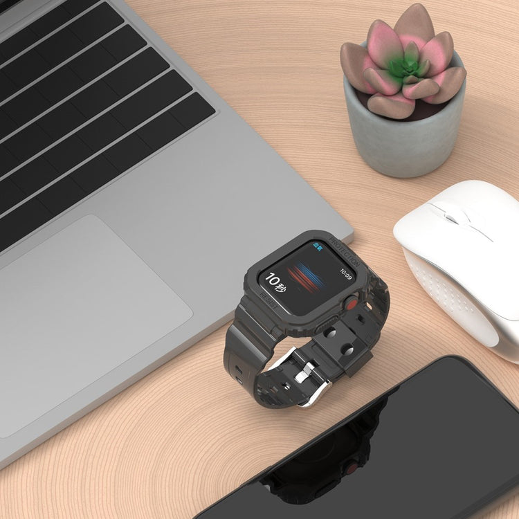 Fremragende Universal Apple Silikone Rem - Sort#serie_1