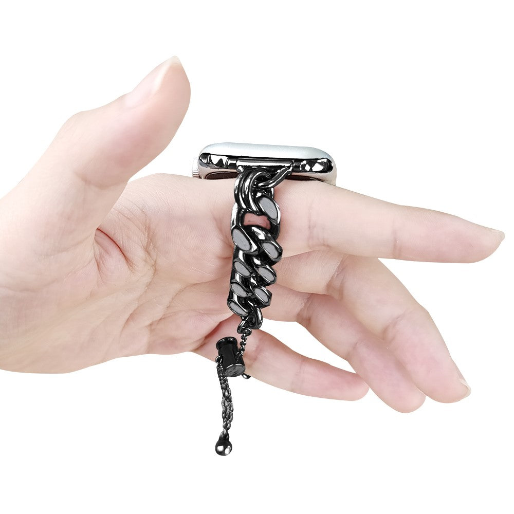 Super sejt Universal Apple Metal Rem - Sort#serie_1