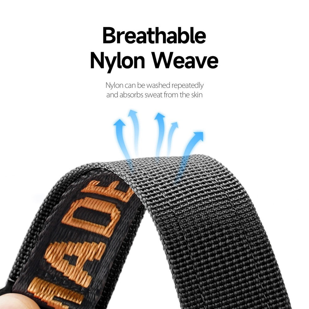 Vildt godt Universal Apple Nylon Rem - Orange#serie_1