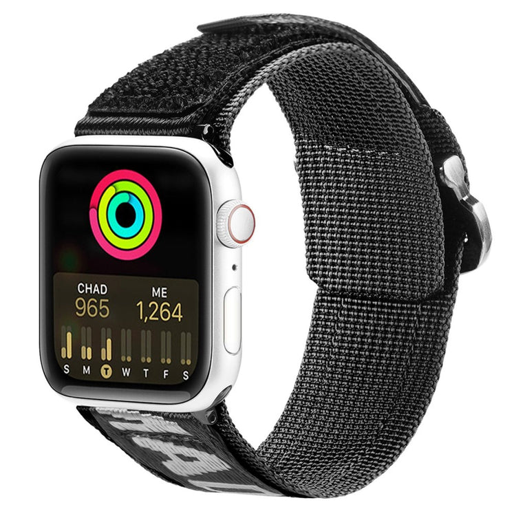 Vildt godt Universal Apple Nylon Rem - Sort#serie_3