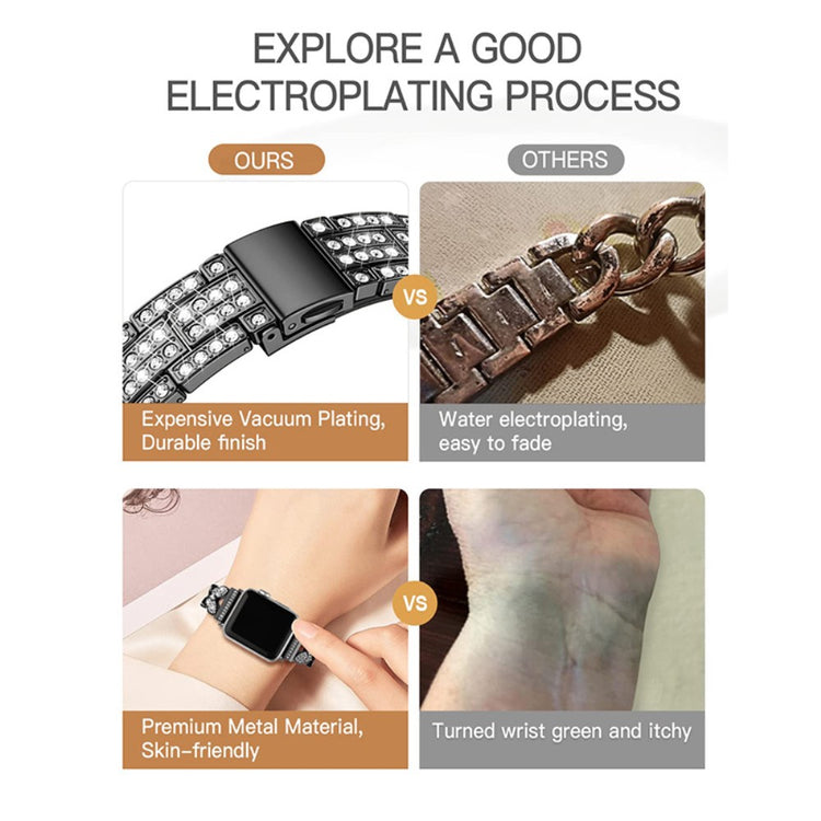 Rigtigt cool Universal Apple Metal Rem - Sort#serie_1