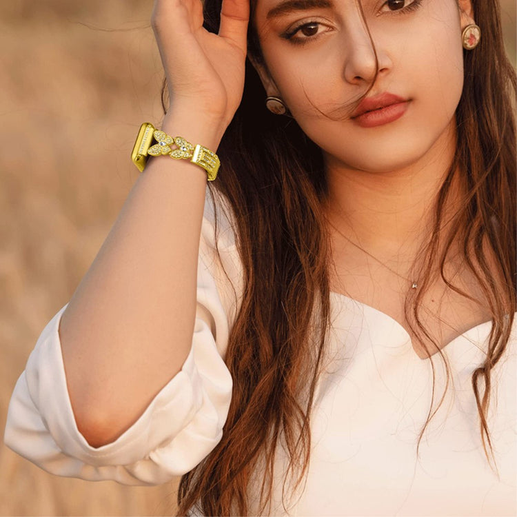 Rigtigt cool Universal Apple Metal Rem - Guld#serie_2