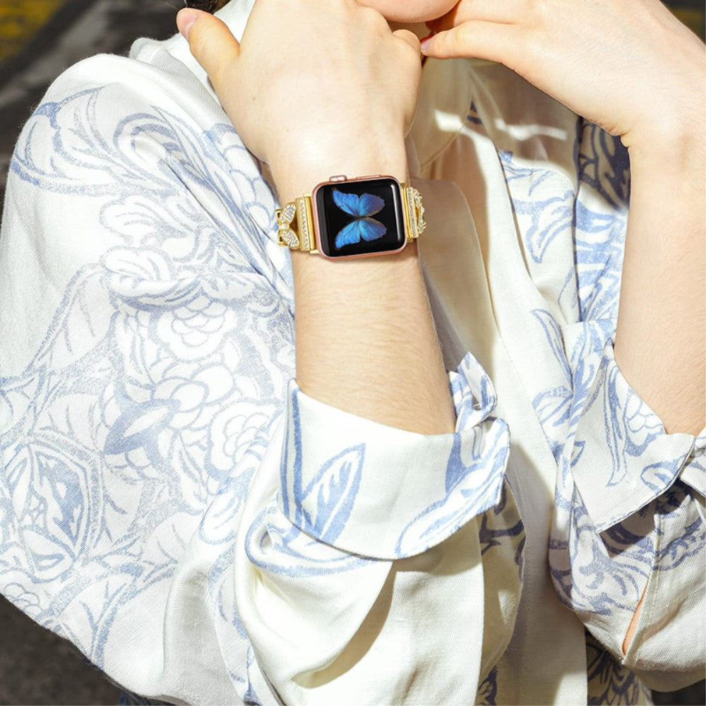 Rigtigt cool Universal Apple Metal Rem - Guld#serie_2