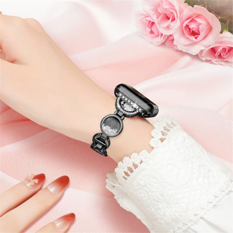 Helt vildt nydelig Universal Apple Metal Rem - Sort#serie_1