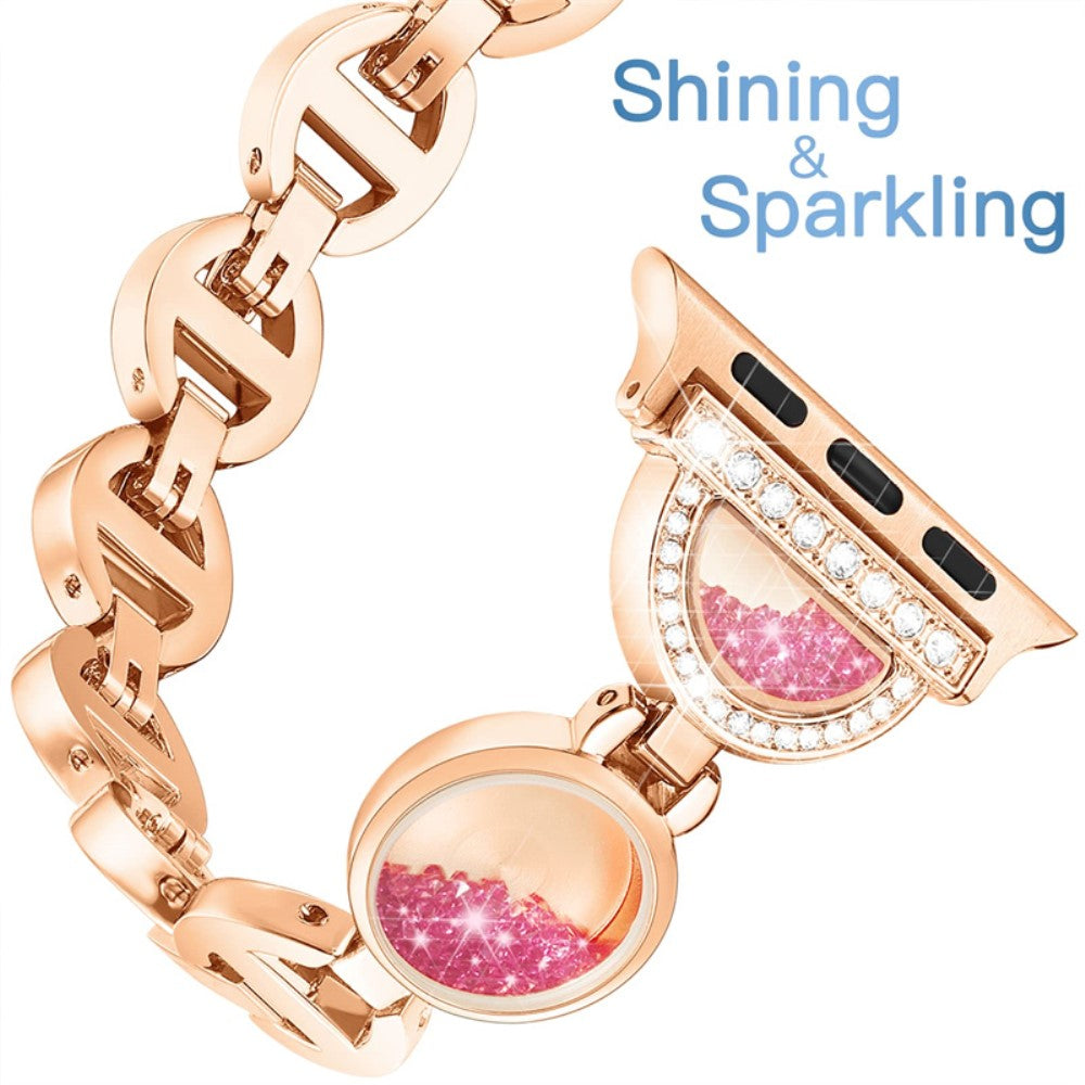 Helt vildt nydelig Universal Apple Metal Rem - Pink#serie_3