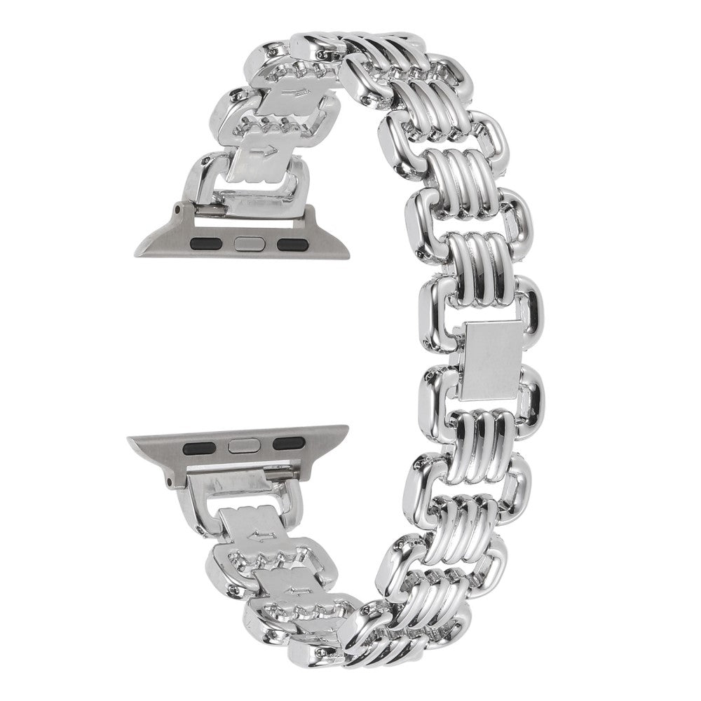 Skøn Universal Apple Metal Rem - Sølv#serie_5