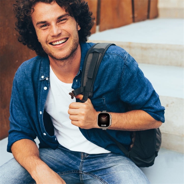 Smuk Universal Apple Metal og Rhinsten Rem - Sort#serie_1