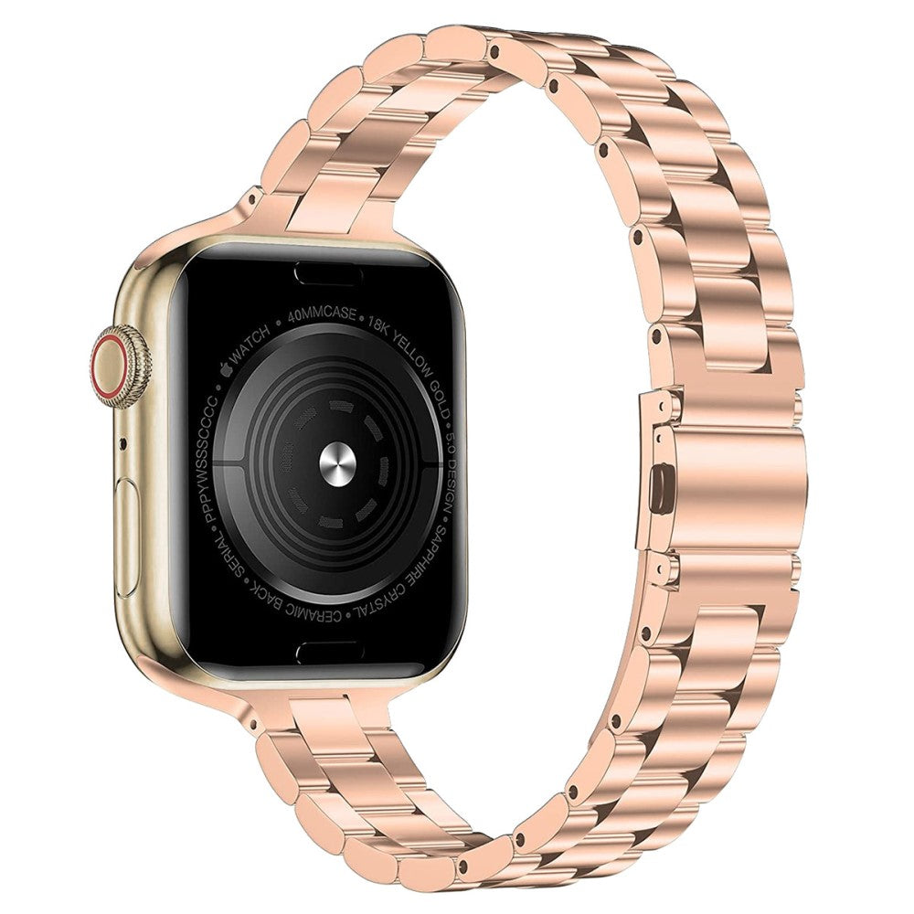 Super kønt Universal Apple Metal Rem - Pink#serie_3