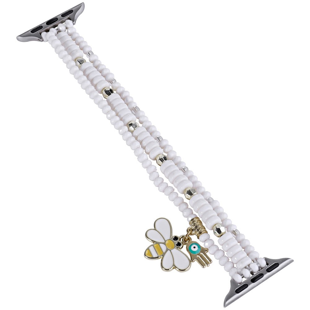 Mega fint Universal Apple Plastik Rem - Hvid#serie_2