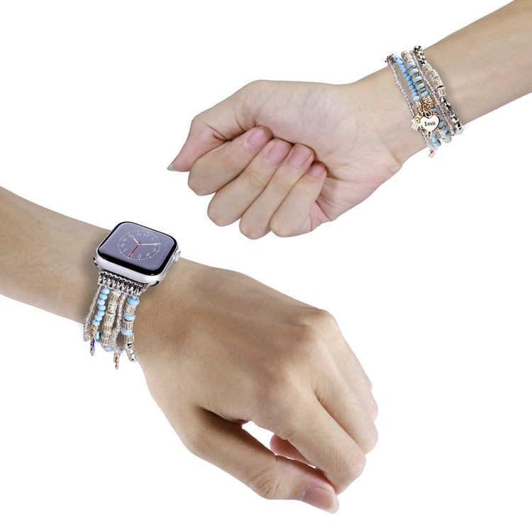 Helt vildt cool Universal Apple Plastik Rem - Blå#serie_5