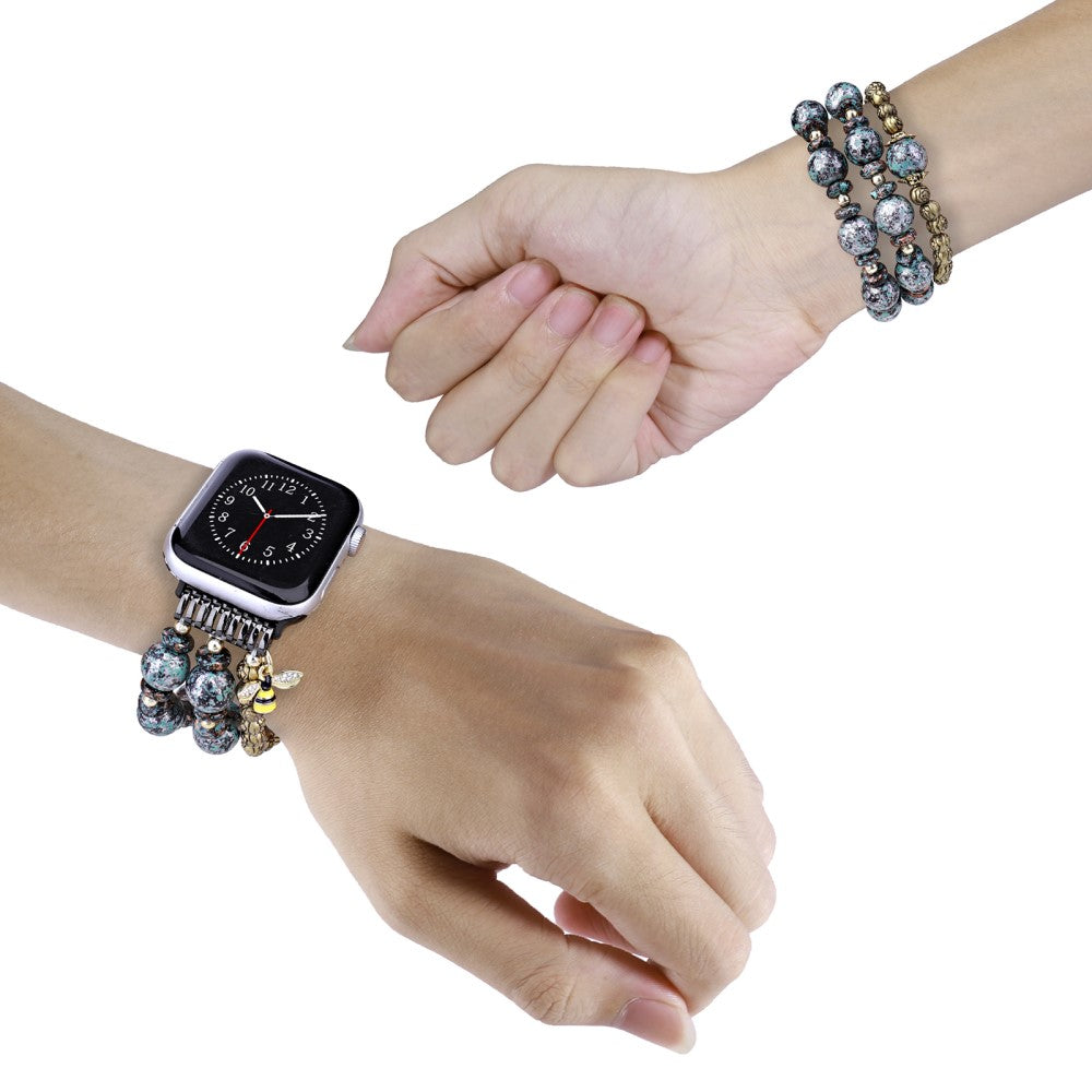 Pænt Universal Apple Plastik Rem - Blå#serie_2