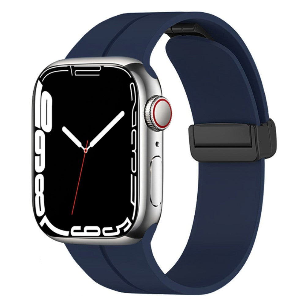 Rigtigt kønt Universal Apple Silikone Rem - Blå#serie_4