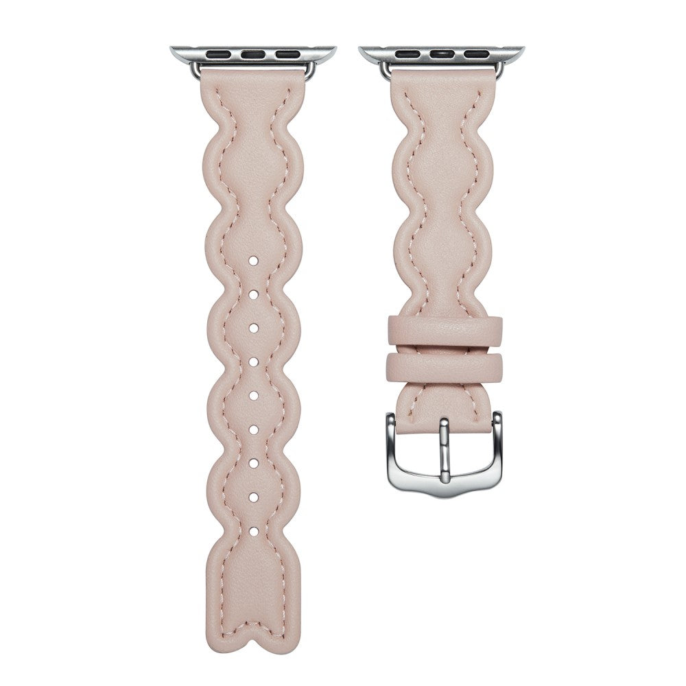 Meget nydelig Universal Apple Ægte læder Rem - Pink#serie_4