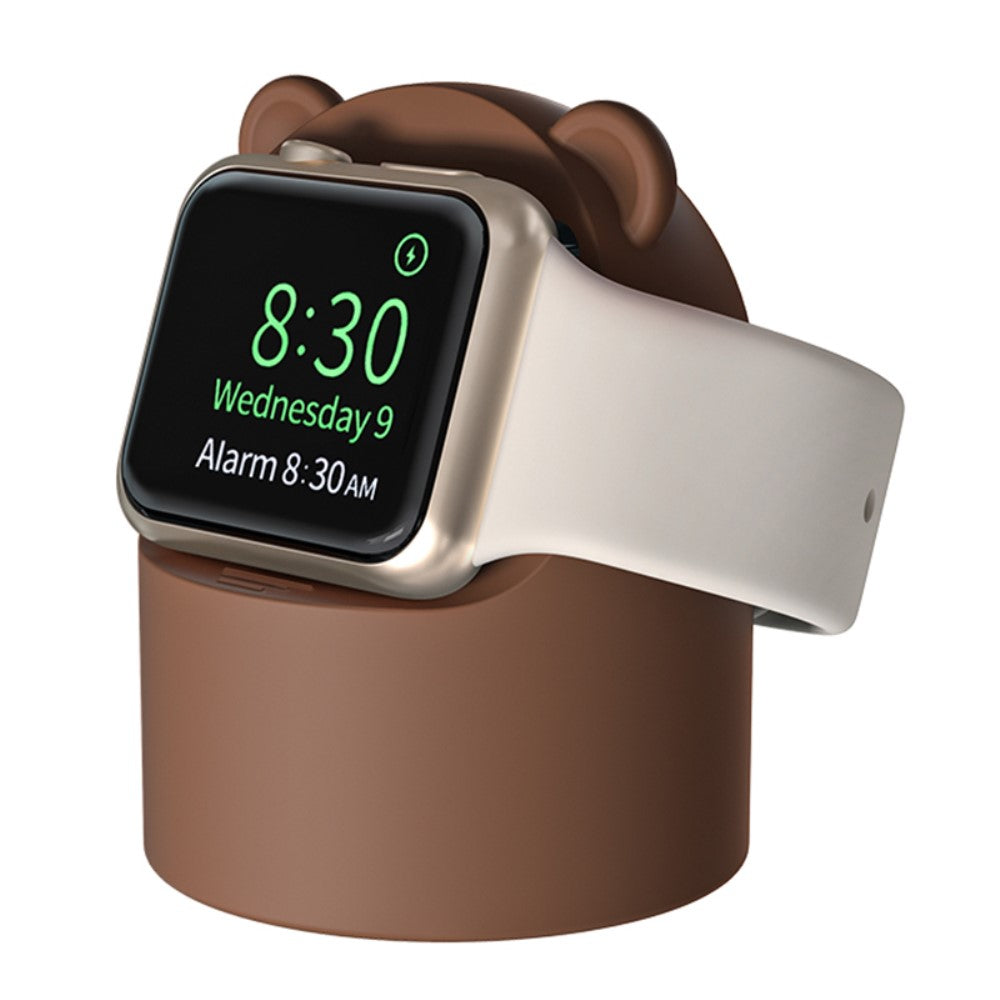 Universal Apple Smartwatch Silikone Holder - Brun#serie_10